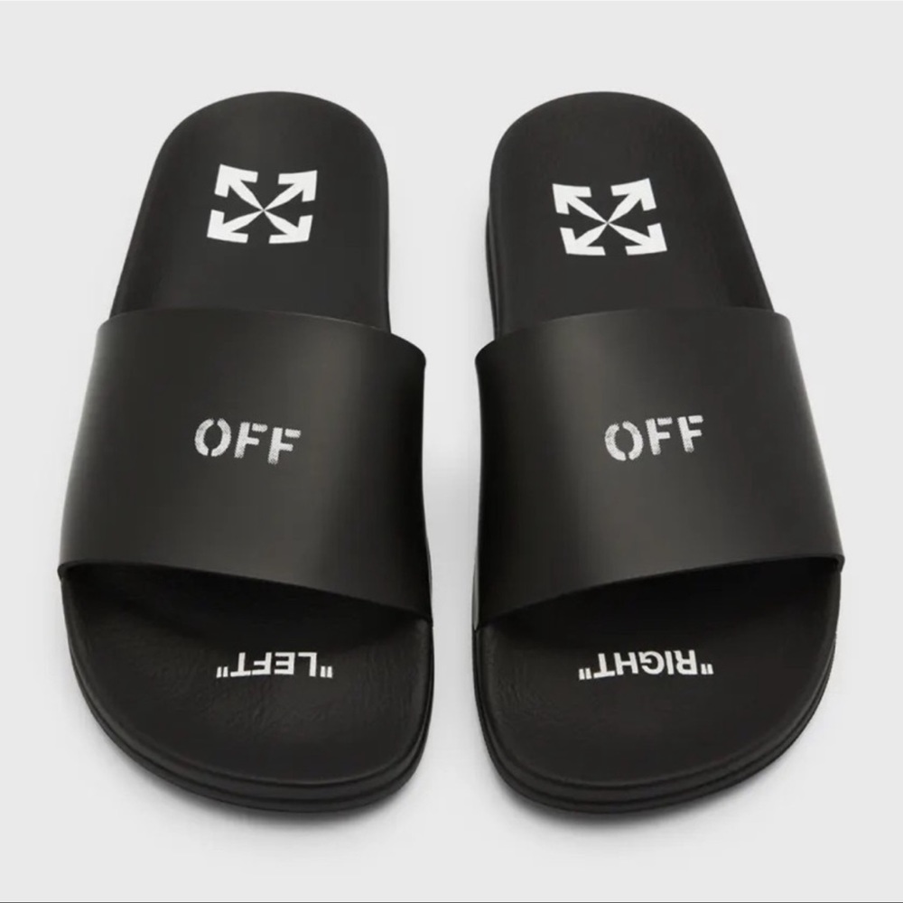 Off-white logo print arrow slide size 41/11